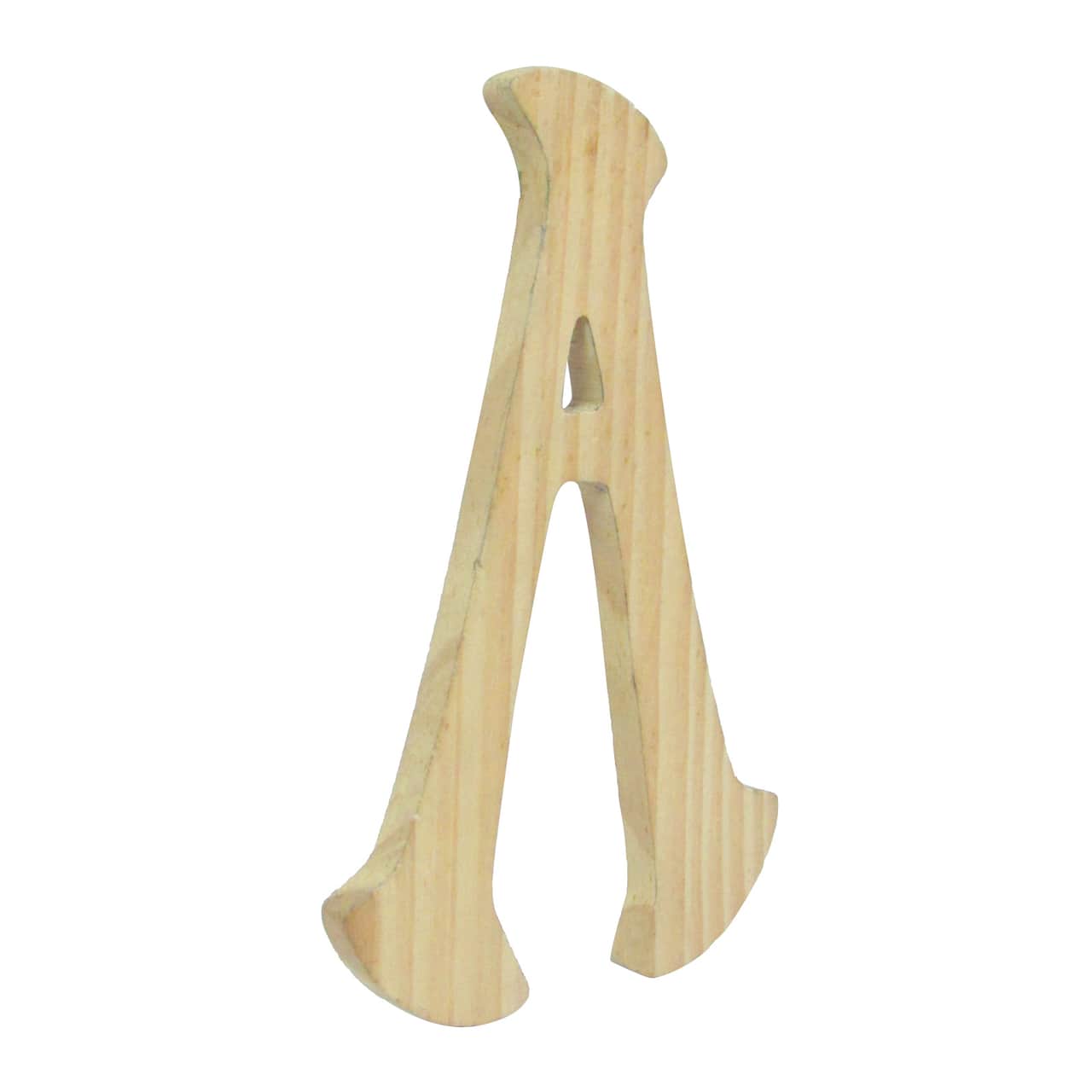 6&#x22; Unfinished Chunky Wood Letter by ArtMinds&#xAE;